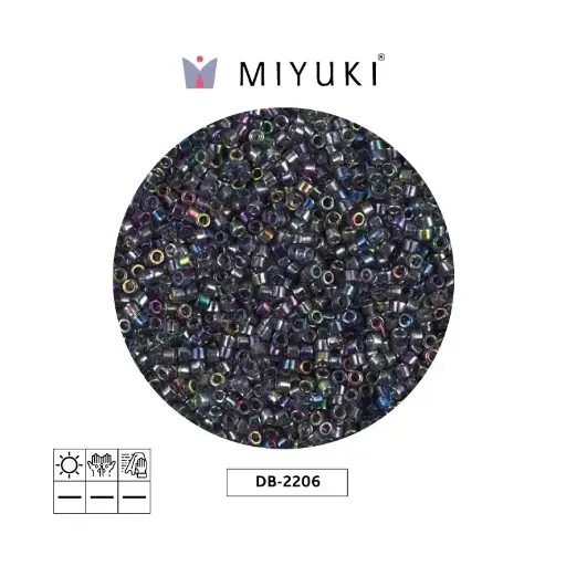 [02578] Miyuki delica 11/0 DB2206 magic azul x 50g