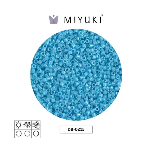 [06609] Miyuki delica 11/0 DB0215 opaco cielo azul lusterr x 50g