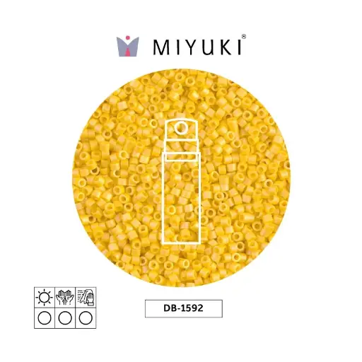 [01955] Miyuki delica 11/0 DB1592 mate opaco canary AB x 10g