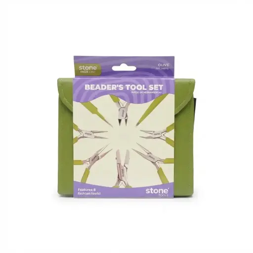 Estuche de herramientas PLFAS07 en acero inoxidable x set