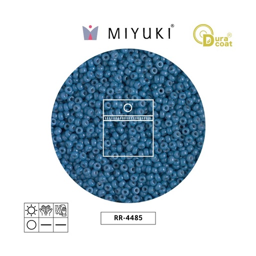 [05501] Mostacilla Miyuki rocalla 11/0 RR4485 juniper azul x 25g