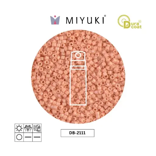 [03079] Miyuki delica 11/0 DB2111 opaco flesh x 10g