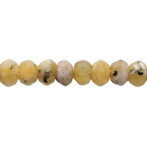 Rondela facetada 2x4mm agata honey x 115unds
