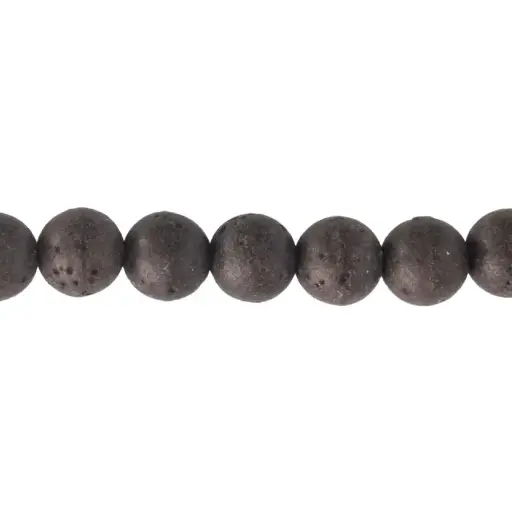 [00856] Sarta redonda 10mm volcano cafe x 38 unds