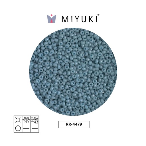 [09225] Mostacilla Miyuki rocalla 11/0 RR4479 moody azul x 250g
