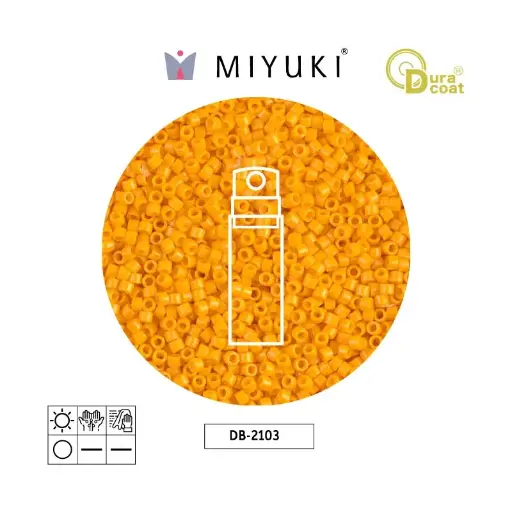 [02122] Miyuki delica 11/0 DB2103 opaco cantaloupe x 10gr