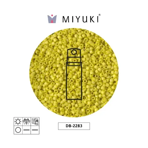 [08332] Miyuki delica 11/0 DB2283 opaco glazed citron x 10g