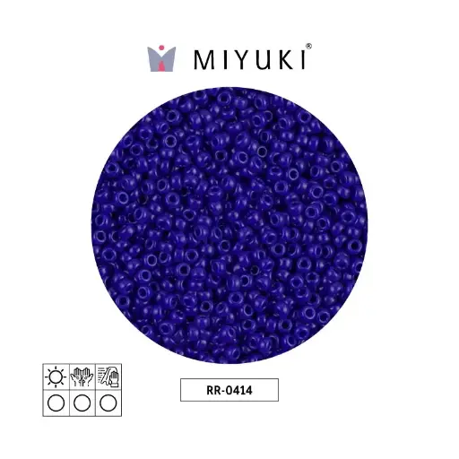 [05116] Mostacilla Miyuki rocalla 11/0 RR0414 opaco azul x 250g