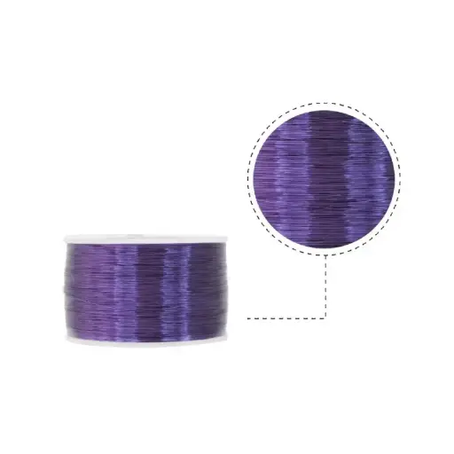 [00034] Hilo alambrismo purpura N.30 0.25mm x kg
