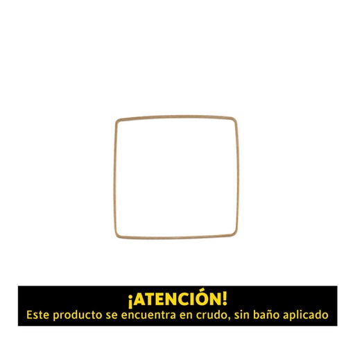 [09933] Marco cuadrado 25mm/R x und