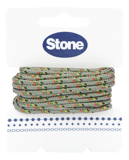 [04279] Cordon paracord 3mm verde/mix #7 x 3m