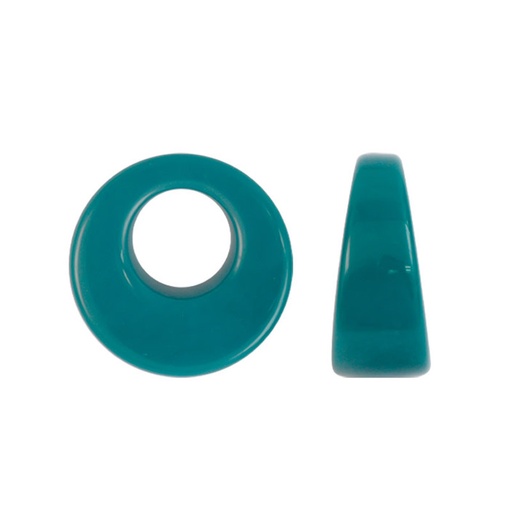[08707] Tagua S-1767 verde petroleo 2 35x15mm x und