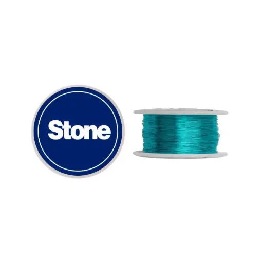 [06721] Hilo alambrismo turquesa N.30 0.25mm x 49 metros