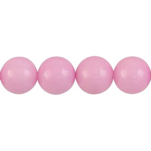 [06354] Sarta redonda fossil 12mm 1-23 rosa x 34unds