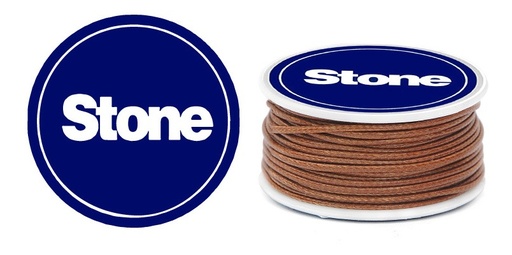 [05115] Cordon vibora 1mm 154 cafe claro x 8m