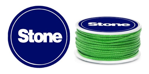 [02802] Cordon vibora 1mm 155 verde x 8m