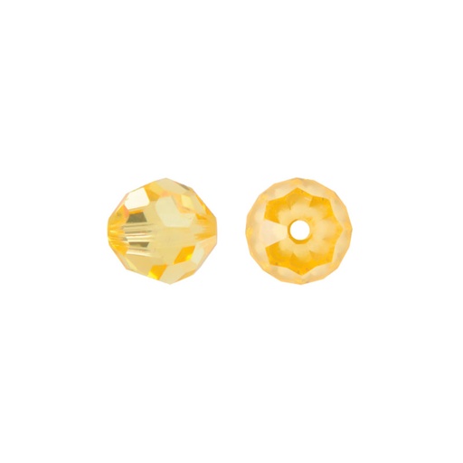 5000 swarovski esfera light topaz 6mm