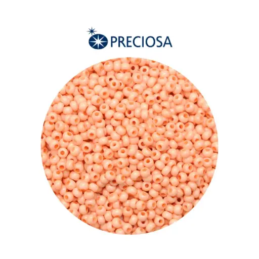 [25718] Mostacilla checa preciosa 8/0 3mm 03185 palo de rosa x 500g