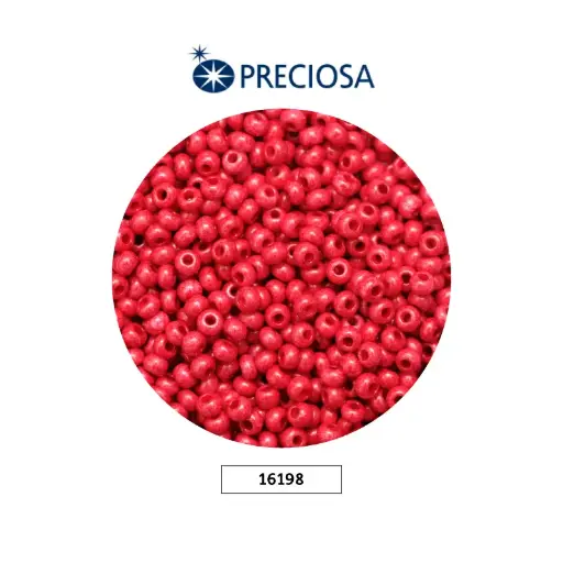 [29350] Mostacilla checa preciosa 8/0 3mm 16198 mora tenido x 500g