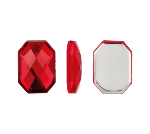 [28624] Acrilico K1037 octagon plano 10x12mm siam 28 x und