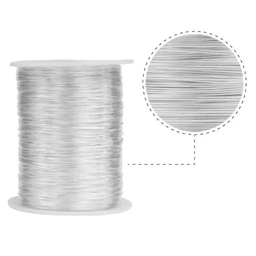 Hilo silver stone N.22 0.64mm x Kg (420m aprox)