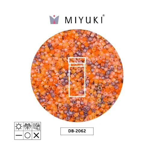 [19989] Miyuki delica 11/0 DB2062 luminous color mix x 3gr