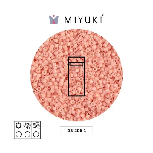 [29925] Miyuki delica 11/0 DB0206-1 opaco salmon x 3g