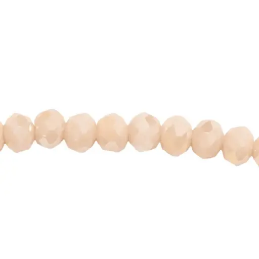 [12877] Murano rondela facetada 3mm piel 87-1AB  x 125 und