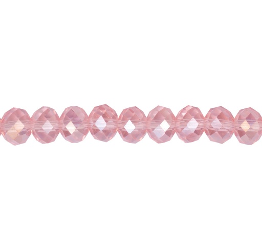 [22644] Murano rondela facetada 3mm rosaline 29AB x aprox 125unds