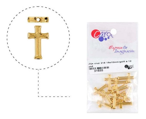 [31655] Cruz 218 16x10mm/golfi x 12 und