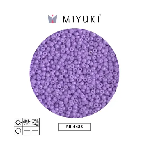 [23268] Mostacilla Miyuki rocalla 11/0 RR4488 opaco columbine x 250g