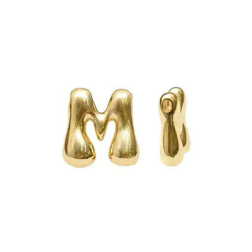 [10334] Dije letra chunky M/golfi x und