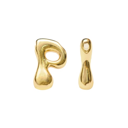 [2804] Dije letra chunky P/golfi x und
