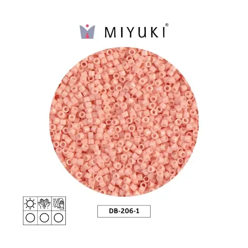 [27694] Miyuki delica 11/0 DB0206-1 opaco salmon x 50g