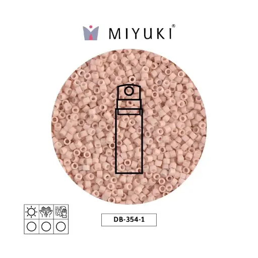 [20044] Miyuki delica 11/0 DB0354-1 mate opaco blush x 10g