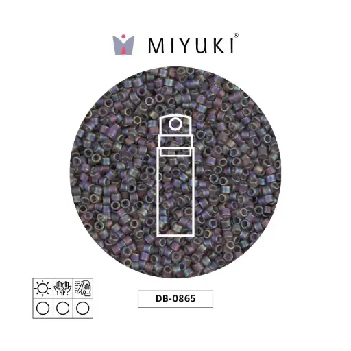 [22278] Miyuki delica 11/0 DB0865 mate café AB x 10g