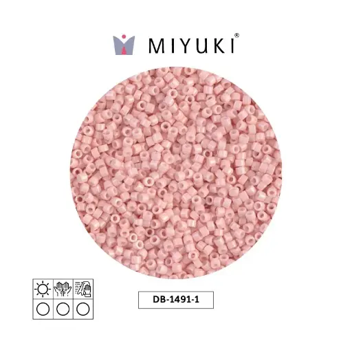 [28576] Miyuki delica 11/0 DB1493-1 opaco claro salmon x 50g