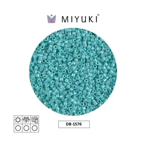 [27874] Miyuki delica 11/0 DB1576 opaco azul opal AB x 50gr