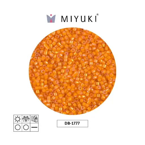 [29450] Miyuki delica 11/0 DB1777 forrado naranja AB x 50g