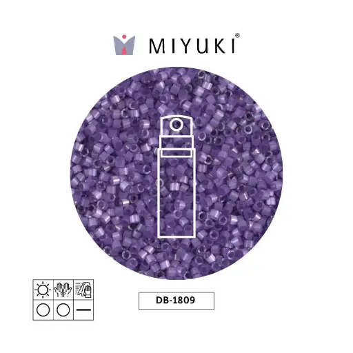 [02332] Miyuki delica 11/0 DB1809 lilac satin x 10g