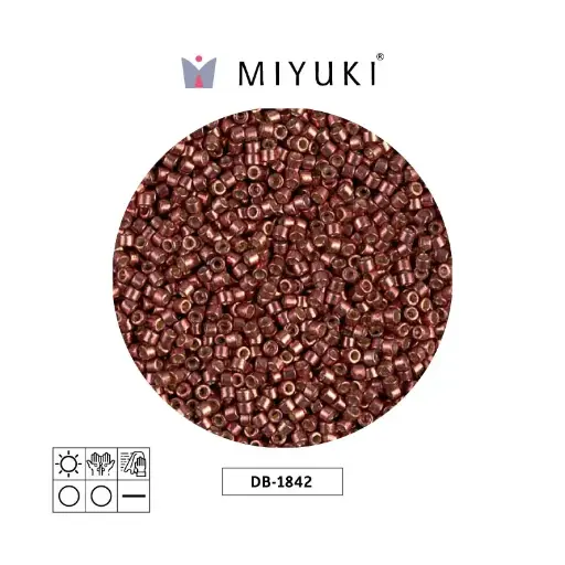 [04276] Miyuki delica 11/0 DB1842 galvanizado copper x 50g