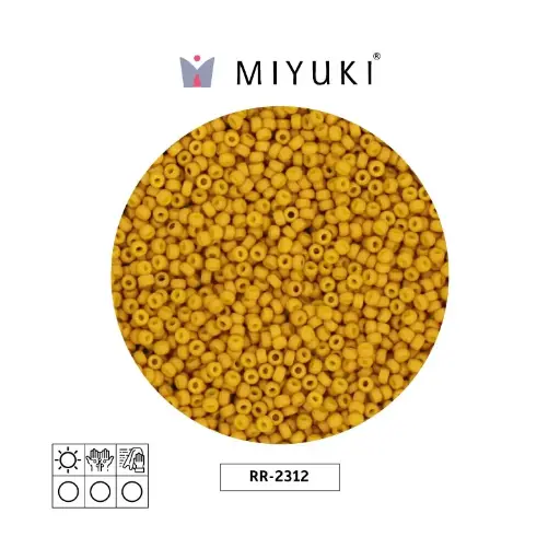 [28037] Mostacilla Miyuki rocalla 11/0 RR2312 mate opaco glazed basil verde AB x 250g