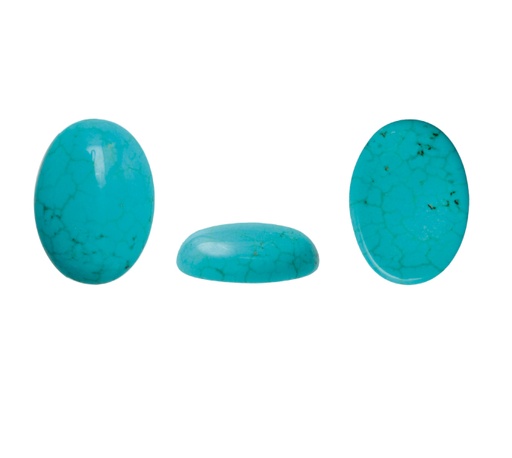Cabuchon oval 13x18mm magnesita x und