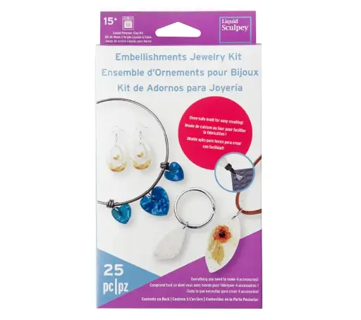 Liquid Sculpey Embellishment Jewelry Kit