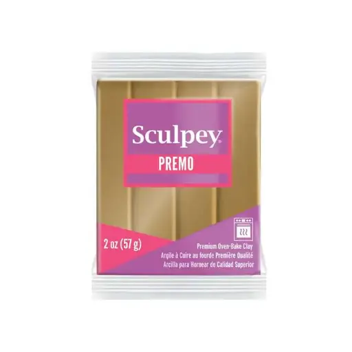 [20502] Arcilla polimérica Sculpey Premo Antique Gold x 2 onzas (57g)