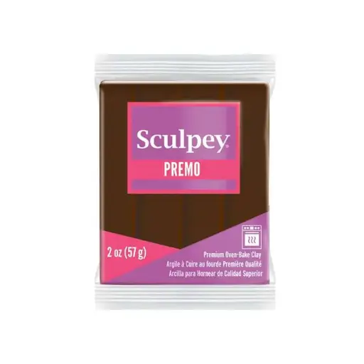 Arcilla polimérica Sculpey Premo Burnt Umber x 2 onzas (57g)