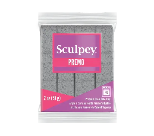 [28779] Arcilla polimérica Sculpey Premo Gray Granite x 2 onzas (57g)