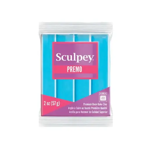 [11554] Arcilla polimérica Sculpey Premo Turquoise x 2 onzas (57g)