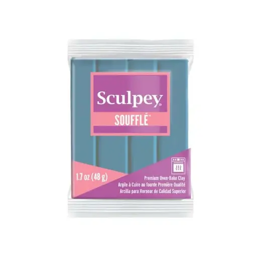 [13963] Arcilla polimérica Sculpey Souffle Bluestone  x 1.7 onzas (48.2g)