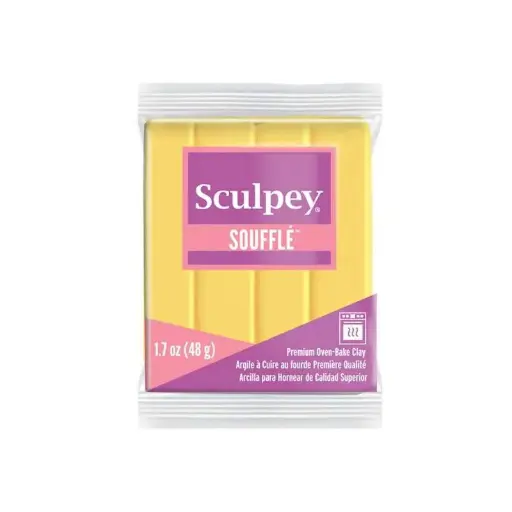 [15476] Arcilla polimérica Sculpey Souffle Canary x 1.7 onzas (48.2g)